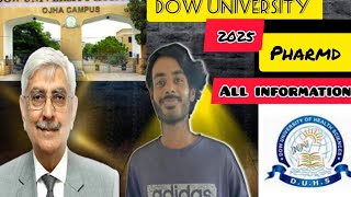 Dow Pharmd Admission 2025Dow University Pharmd Admission 2025Dow university admission 2025 [upl. by Aaren151]