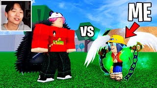 MeEnyu vs imFiji in Blox Fruits PvP [upl. by Chiaki]