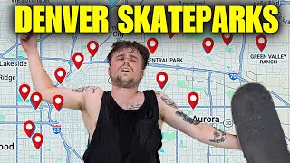 EVERY DENVER SKATEPARK SKATED amp RANKED IN 48 HOURS [upl. by Stagg979]