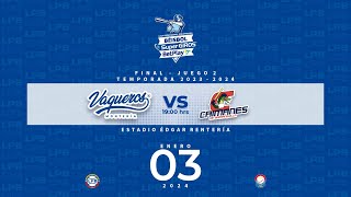 Vaqueros vs Caimanes Segundo Juego Final 2023  2024 [upl. by Sankaran]