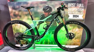 NEW Top 15 Best Full Suspension Mountainbikes for 2024  Velofollies 2024 Kortrijk [upl. by Veedis]