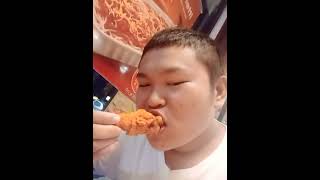 Jollibee Mukbang 2 day streak [upl. by Grosmark]