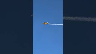 Beechcraft T34 Mentor over Camarillo Air show aviations t34mentor airshow aviationlovers [upl. by Lothaire176]