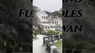 Fumaroles in YANGMINGSHAN  TAIWAN nature volcano fumaroles taiwan yangmingshan [upl. by Aicac71]