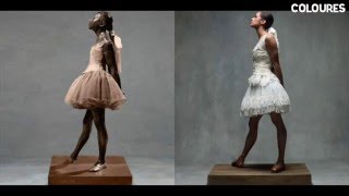 Misty Copeland recreated classic works by Edgar Degas for Harpers Bazaar [upl. by Milburr]