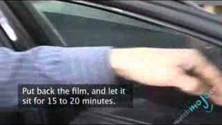 How to Remove Tint from a Car Window [upl. by Choo]