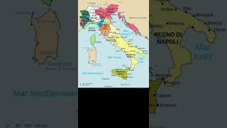 Map of Italy in 1494 [upl. by Dleifyar597]