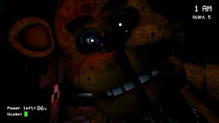 FNaF 1 Freddy Fazbears Voice Lines Animated InGame [upl. by Nommad840]