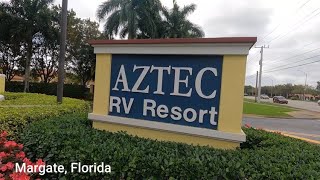 Aztec is the Most Luxurious Class A Motorcoach RV Park in Florida [upl. by Pretrice113]