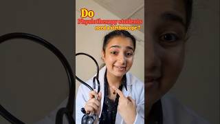 🩺Why do Physiotherapists need stethoscope Are they real doctors medicosbptlifemedicalschool [upl. by Israel556]