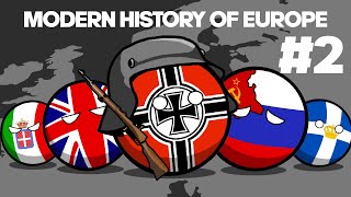 Modern History of Europe Pt2  Countryballs [upl. by Britteny]