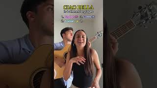 CIAO BELLA in 4 Different Languages 🌎 mashup ciaobella [upl. by Romano]