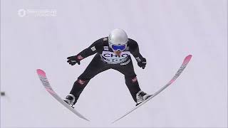 Johann Andre Forfang l Skifliegen Oberstdorf 2024 l 2345 m [upl. by Manvel]