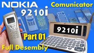 Nokia 9210i Restoration NokiaComunicators nokia2024 disassembly  Part 01 [upl. by Nnawtna]