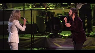 Josh Groban and Jennifer Nettles  99 Years Official Live from Madison Square Garden [upl. by Rep325]