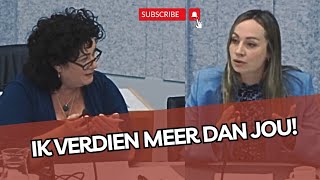 Caroline CONFRONTEERT D66 met arrogantie van hoog opgeleiden Ik verdien meer dan jou [upl. by Ycul]