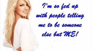 Britney Spears Overprotected lyrics video [upl. by Nilac]