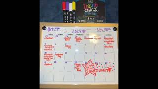 🎊Try to Have A Normal Life W all the Stress😩  Fam Calendar  Organization  Bdays amp Holidays [upl. by Batsheva865]