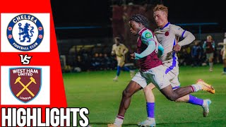 Chelsea vs West Ham United  All Goals amp Highlights  U18 Premier League  280924 [upl. by Gardol]