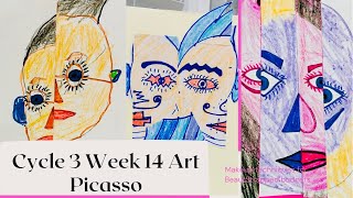 CC Cycle 3 Week 14 Art  Picasso for Littles [upl. by Zetrok]