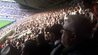 Hatem Ben Arfa Video Chant By Newcastle United Fans [upl. by Naired]