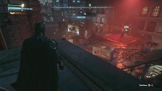 Batman Arkham Knight  PS4  Occupy Gotham  Miagani Island Watchtower 1 Blind Hard [upl. by Kliber]