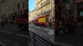 Pompiers en grève en intervention [upl. by Niccolo]