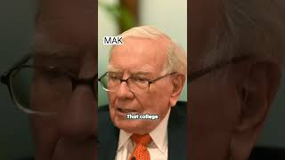 Warren Buffett on Education Is It Worth It Warren Buffett investing tipsshots investing video [upl. by Namien]