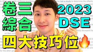 DSE倒數 🔥 英文 Paper 3 綜合 5 四大技巧 內容一分不漏 [upl. by Yhtak730]