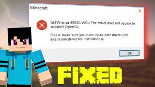 The Secret to Fixing OpenGL Error 65543 in MinecraftTLauncher 119 [upl. by Demetra469]