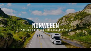 Der unglaubliche NorwegenRoadtrip im Camper Bürstner Lyseo ​mit der Familie [upl. by Pierette351]