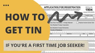 How to Register For TIN  Taxpayer Identification Number [upl. by Asseram]