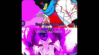 Error sansAnphatale VS INFECTED SANSEditCapcut [upl. by Wendie959]