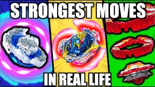 Learning the STRONGEST Beyblade Special Moves IN REAL LIFE [upl. by Gregrory]