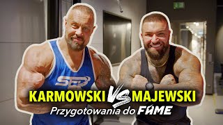 DANIEL MAJEWSKI  TRENING PLECÓW i ŁAP z JAGLAKIEM  Przygotowania do FAME MMA 👊 [upl. by Winshell]