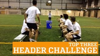 TOP THREE HEADER CHALLENGES  PEOPLE ARE AWESOME [upl. by Deerc]