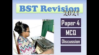 BST Revision 2021  MCQ Paper 4  Sinhala Medium MCQ Discussion [upl. by Meredith]