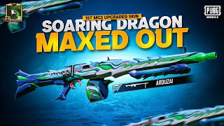 First MG3 Upgraded Skin in Pubg Mobile  MG3 Soaring Dragon Maxed Out 🔥 [upl. by Gefell759]