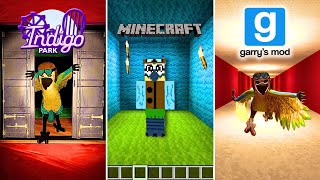 Indigo Park  ALL Mollie Macaw VS Garrys Mod VS Minecraft [upl. by Diva]