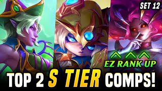 Top 2 Trending Comps to Rank Climb in Patch 1415  TFT Set 12 [upl. by Hanford]