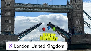 London Bridge Tower of London Sky gardens Coppa club in London Happy Birthdayskygarden coppa [upl. by Trula]