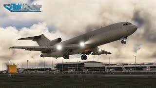 Real 737 Pilot LIVE  South African Operations in the FSS Boeing 727  Microsoft Flight Simulator [upl. by Padgett51]