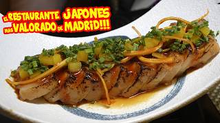 probando el RESTAURANTE JAPONÉS quotAUTÉNTICOquot mas VALORADO de MADRID [upl. by Kare]