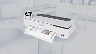 Epson SureColor T3130NT5130N CAD Printing [upl. by Lotte]