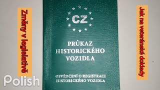 JAK NA VETERÁNSKÉ DOKLADY PŘIPRAVOVANÉ ZMĚNY VETERÁNI POVINNĚ NA STK [upl. by Ayanej]