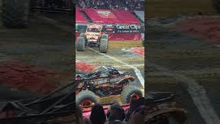 Grave digger vs terminal velocity [upl. by Wilmott]