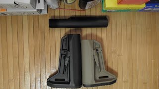 MagPul MOE SLK vs SLM Stock [upl. by Gault]