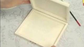 How To Decoupage  How To Decoupage A Box Preparation [upl. by Ynattib]