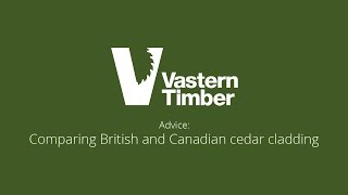 Comparing British and Canadian cedar cladding [upl. by Lashoh]