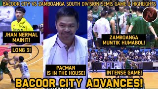 MPBL HIGHLIGHTS BACOOR CITY VS ZAMBOANGA SOUTH DIVISION SEMIS GAME 2 NOVEMBER 4 2023 [upl. by Eteragram]